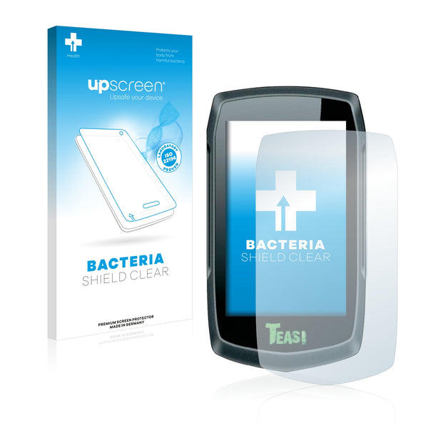 upscreen Bacteria Shield Clear Premium Antibacterial Screen Protector for A-Rival Teasi One2