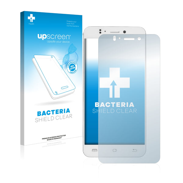 upscreen Bacteria Shield Clear Premium Antibacterial Screen Protector for Jiayu S2