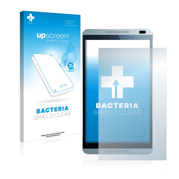 upscreen Bacteria Shield Clear Premium Antibacterial Screen Protector for Huawei MediaPad M1