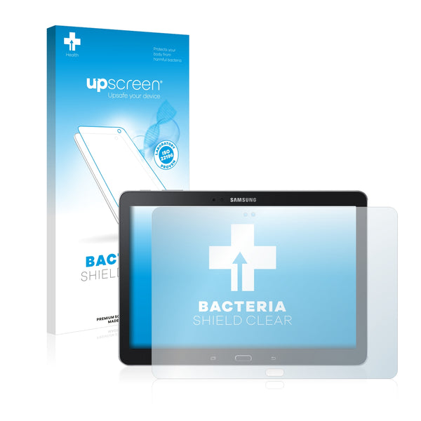 upscreen Bacteria Shield Clear Premium Antibacterial Screen Protector for Samsung Galaxy Tab Pro 10.1 SM-T525 LTE
