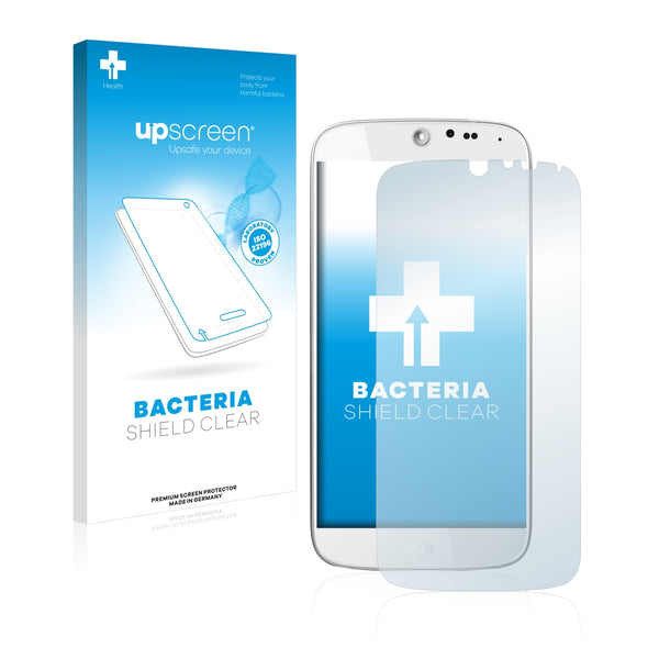 upscreen Bacteria Shield Clear Premium Antibacterial Screen Protector for Acer Liquid Jade