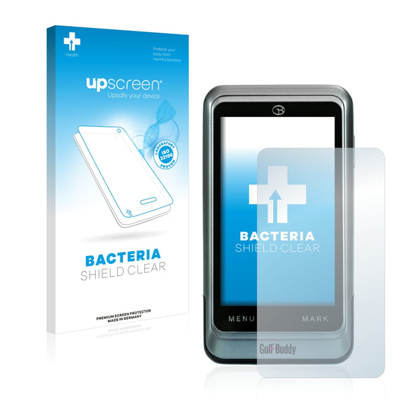 upscreen Bacteria Shield Clear Premium Antibacterial Screen Protector for GolfBuddy PT4