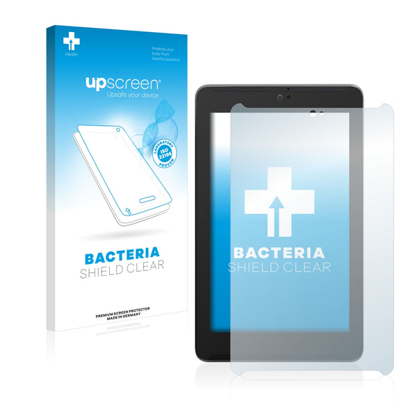 upscreen Bacteria Shield Clear Premium Antibacterial Screen Protector for Asus FonePad 7 ME373CG