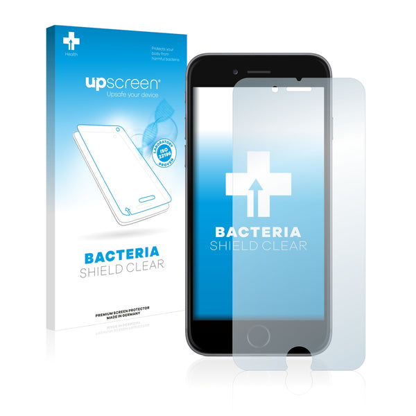 upscreen Bacteria Shield Clear Premium Antibacterial Screen Protector for Apple iPhone 6