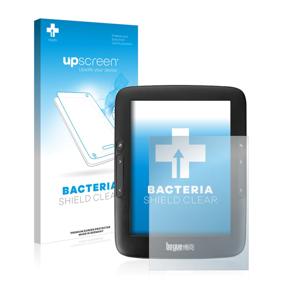 upscreen Bacteria Shield Clear Premium Antibacterial Screen Protector for Boyue T62 8G