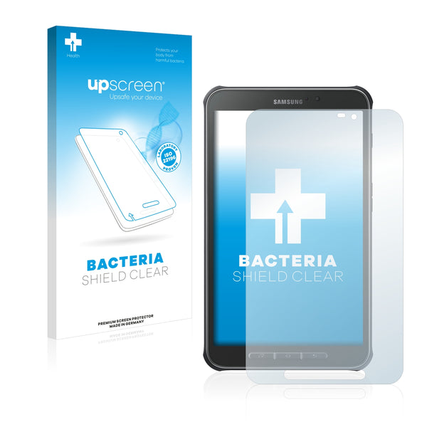 upscreen Bacteria Shield Clear Premium Antibacterial Screen Protector for Samsung Galaxy Tab Active SM-T360