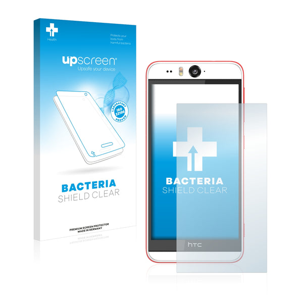 upscreen Bacteria Shield Clear Premium Antibacterial Screen Protector for HTC Desire Eye