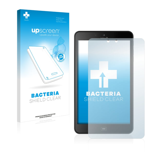 upscreen Bacteria Shield Clear Premium Antibacterial Screen Protector for Tolino Tab 8