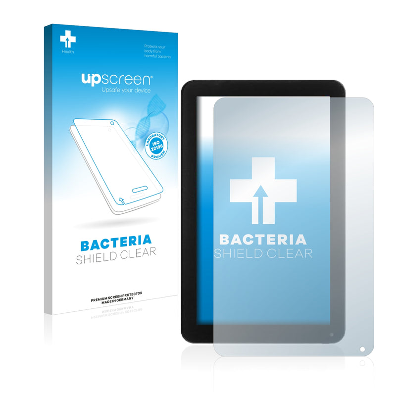 upscreen Bacteria Shield Clear Premium Antibacterial Screen Protector for Woxter Nimbus QX 102