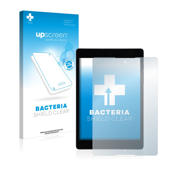 upscreen Bacteria Shield Clear Premium Antibacterial Screen Protector for HTC Nexus 9
