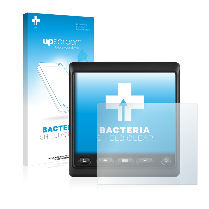upscreen Bacteria Shield Clear Premium Antibacterial Screen Protector for Garmin GMI 20
