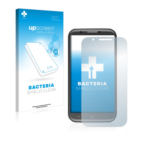 upscreen Bacteria Shield Clear Premium Antibacterial Screen Protector for Avus A57