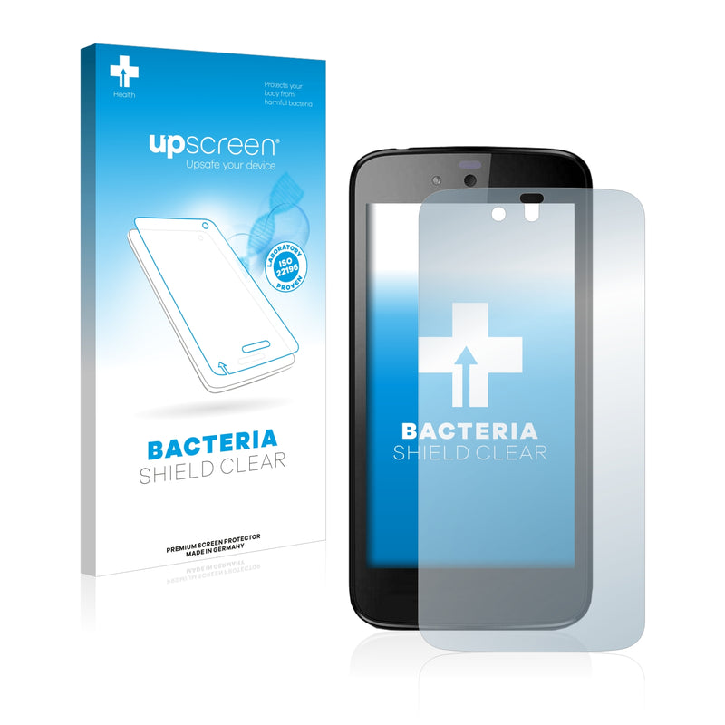 upscreen Bacteria Shield Clear Premium Antibacterial Screen Protector for Karbonn Sparkle V