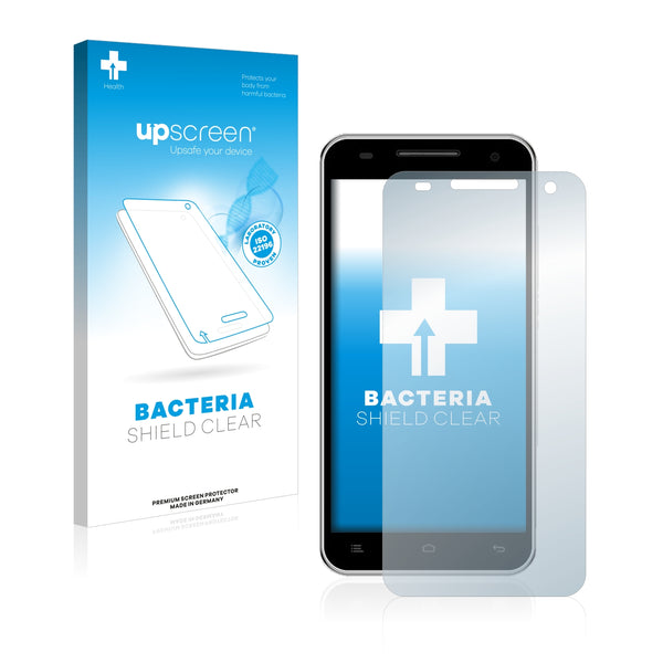 upscreen Bacteria Shield Clear Premium Antibacterial Screen Protector for just5 Spacer