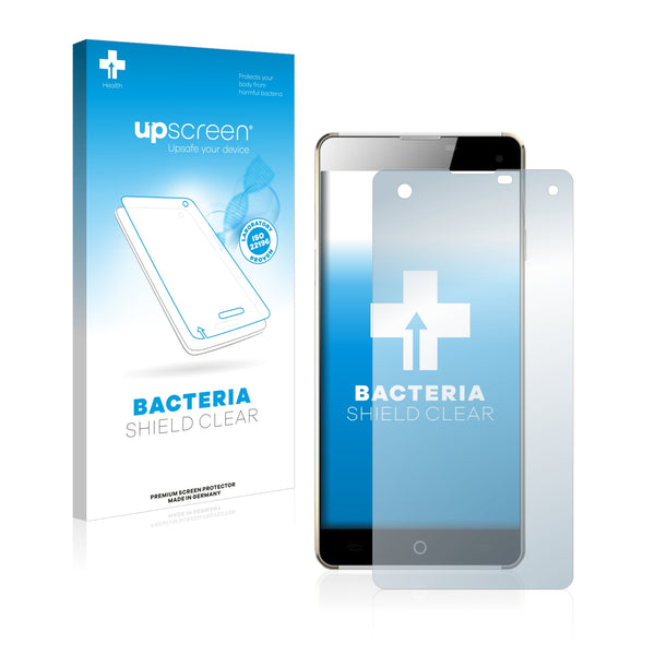 upscreen Bacteria Shield Clear Premium Antibacterial Screen Protector for Elephone G7