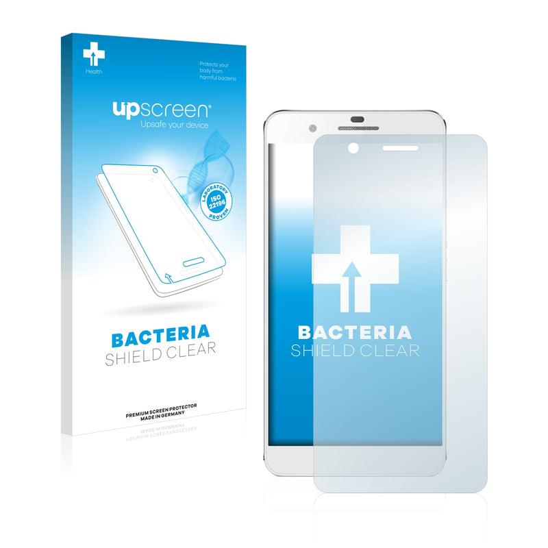 upscreen Bacteria Shield Clear Premium Antibacterial Screen Protector for Honor 6 Plus