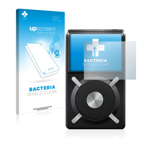 upscreen Bacteria Shield Clear Premium Antibacterial Screen Protector for FiiO X5