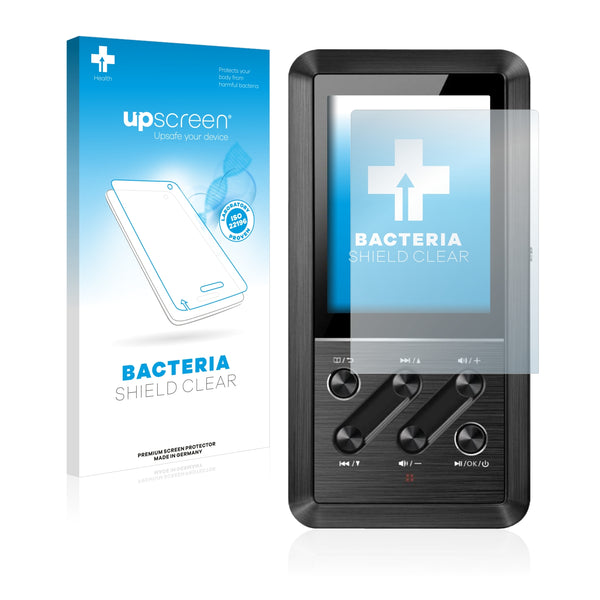 upscreen Bacteria Shield Clear Premium Antibacterial Screen Protector for FiiO X3