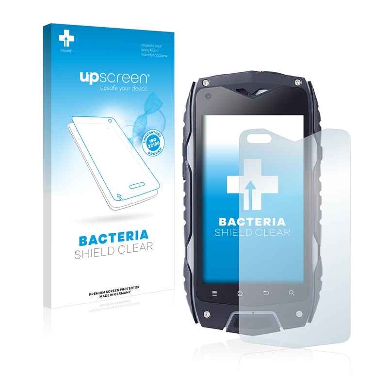 upscreen Bacteria Shield Clear Premium Antibacterial Screen Protector for Jeep Z6
