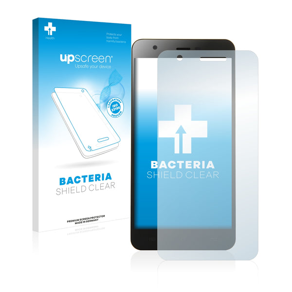 upscreen Bacteria Shield Clear Premium Antibacterial Screen Protector for Jiayu S3