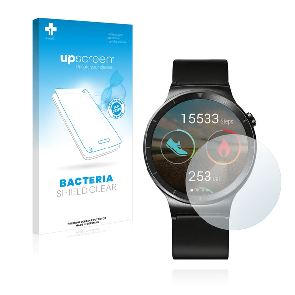 upscreen Bacteria Shield Clear Premium Antibacterial Screen Protector for Huawei Watch