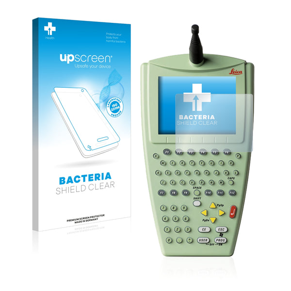 upscreen Bacteria Shield Clear Premium Antibacterial Screen Protector for Leica RX1250 Remote Control Unit