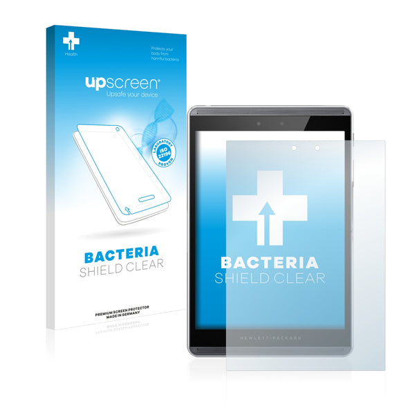 upscreen Bacteria Shield Clear Premium Antibacterial Screen Protector for HP Pro Slate 8