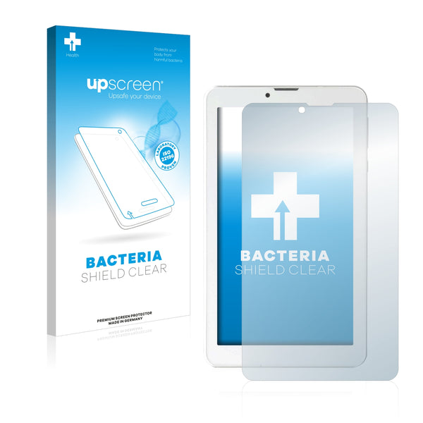 upscreen Bacteria Shield Clear Premium Antibacterial Screen Protector for i.onik TM3 Serie 1 - 7?
