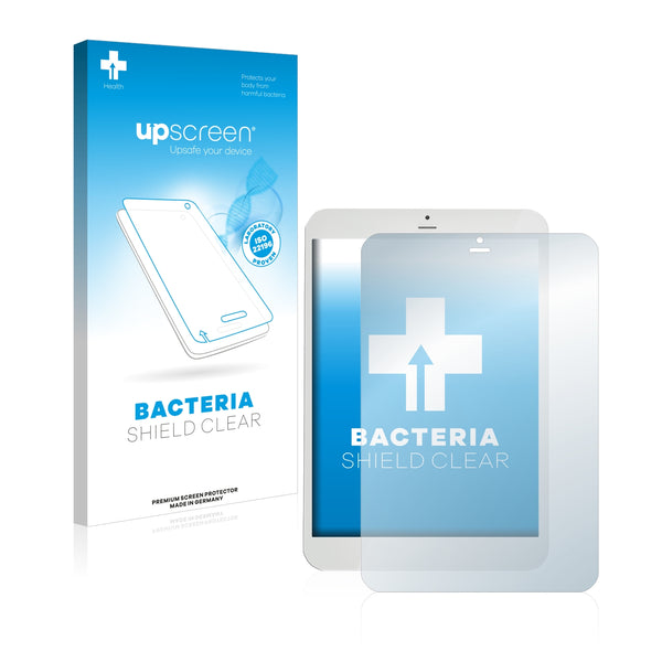 upscreen Bacteria Shield Clear Premium Antibacterial Screen Protector for i.onik TM3 Serie 1 - 7.85?