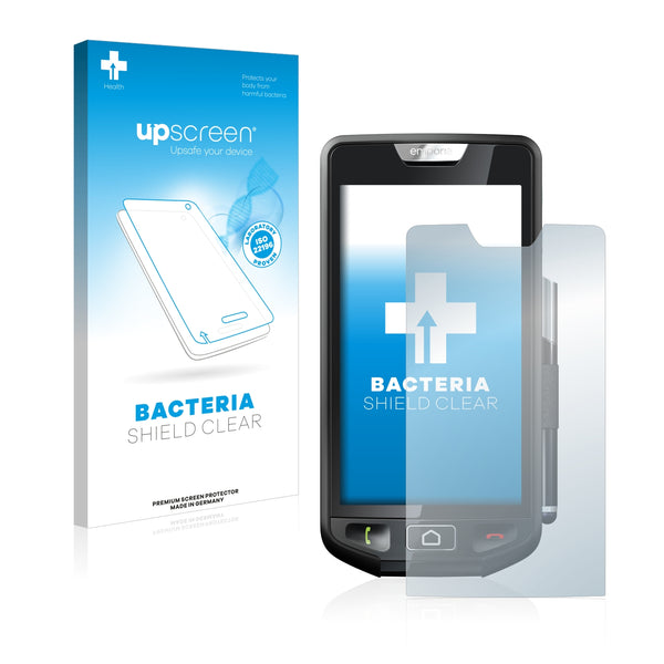 upscreen Bacteria Shield Clear Premium Antibacterial Screen Protector for Emporia emporiaSMART