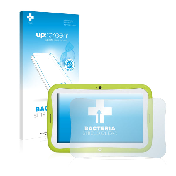 upscreen Bacteria Shield Clear Premium Antibacterial Screen Protector for Blaupunkt 4Kids