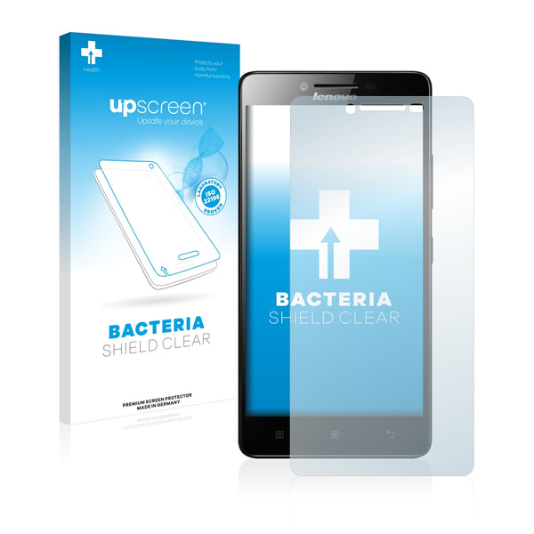 upscreen Bacteria Shield Clear Premium Antibacterial Screen Protector for Lenovo A6000 Plus