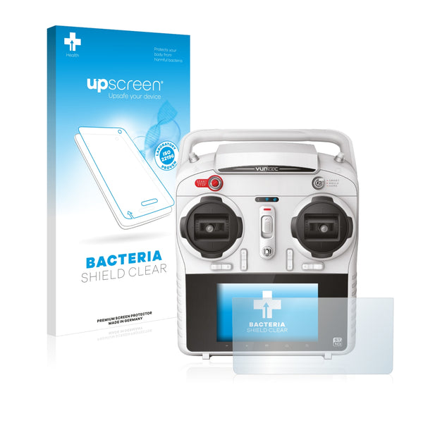 upscreen Bacteria Shield Clear Premium Antibacterial Screen Protector for Yuneec ST10