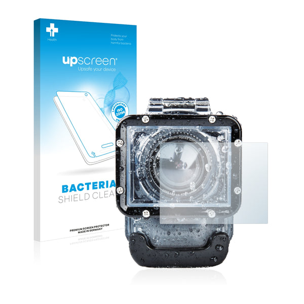 upscreen Bacteria Shield Clear Premium Antibacterial Screen Protector for Midland XTC-400 Lens (housing)
