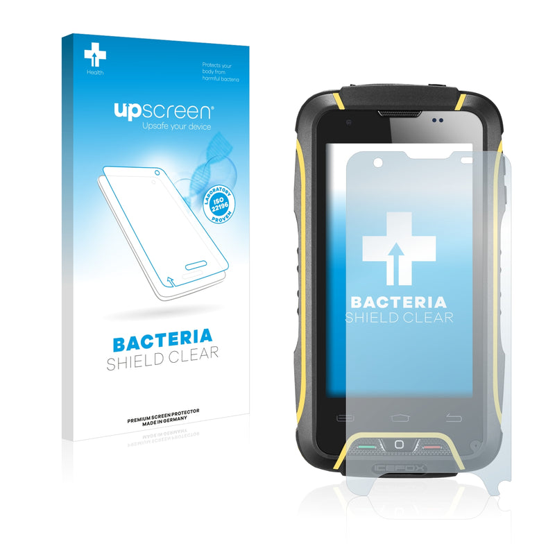 upscreen Bacteria Shield Clear Premium Antibacterial Screen Protector for Icefox Razor