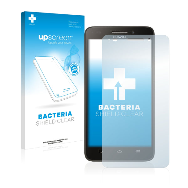 upscreen Bacteria Shield Clear Premium Antibacterial Screen Protector for Honor 4 Play
