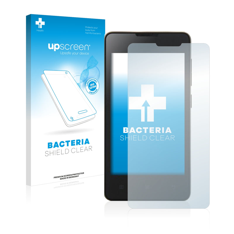 upscreen Bacteria Shield Clear Premium Antibacterial Screen Protector for Lenovo A1900