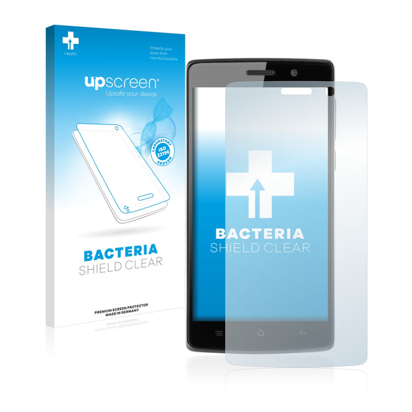upscreen Bacteria Shield Clear Premium Antibacterial Screen Protector for Landvo L200S
