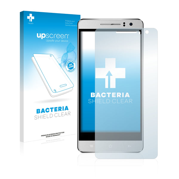 upscreen Bacteria Shield Clear Premium Antibacterial Screen Protector for Landvo L600 Pro