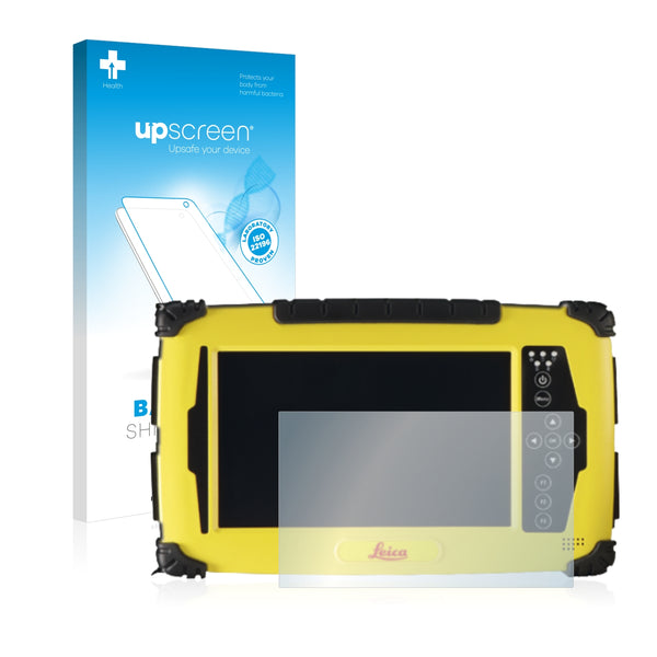 upscreen Bacteria Shield Clear Premium Antibacterial Screen Protector for Leica iCON CC65