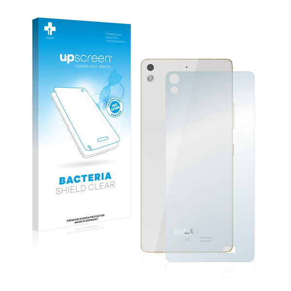 upscreen Bacteria Shield Clear Premium Antibacterial Screen Protector for BLU Vivo Air (Back)