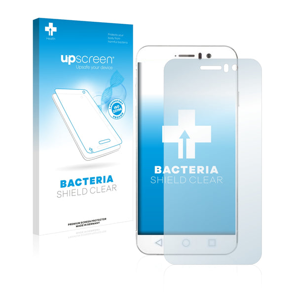 upscreen Bacteria Shield Clear Premium Antibacterial Screen Protector for Jiayu S4