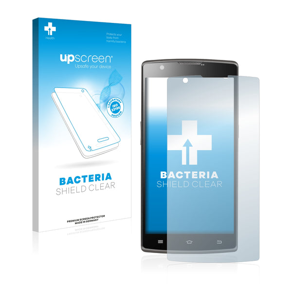 upscreen Bacteria Shield Clear Premium Antibacterial Screen Protector for GoClever Quantum 550