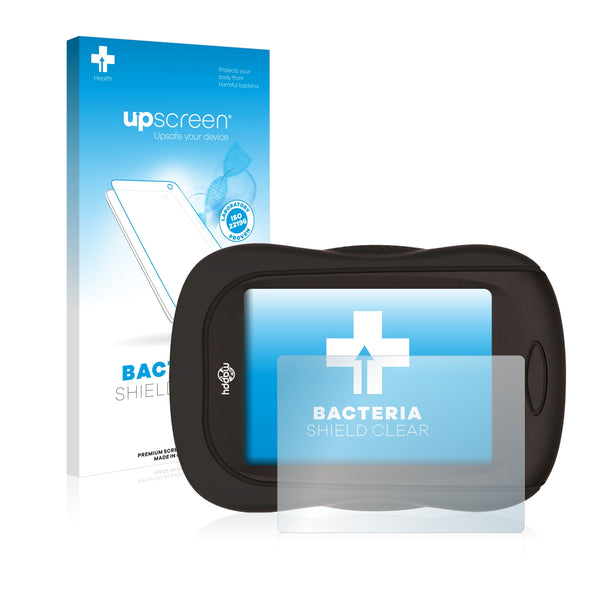 upscreen Bacteria Shield Clear Premium Antibacterial Screen Protector for Logicom Mappy Mini X340