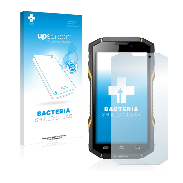 upscreen Bacteria Shield Clear Premium Antibacterial Screen Protector for Icefox Bingo