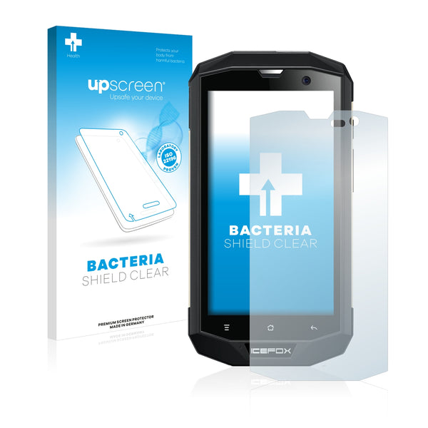 upscreen Bacteria Shield Clear Premium Antibacterial Screen Protector for Icefox Hero