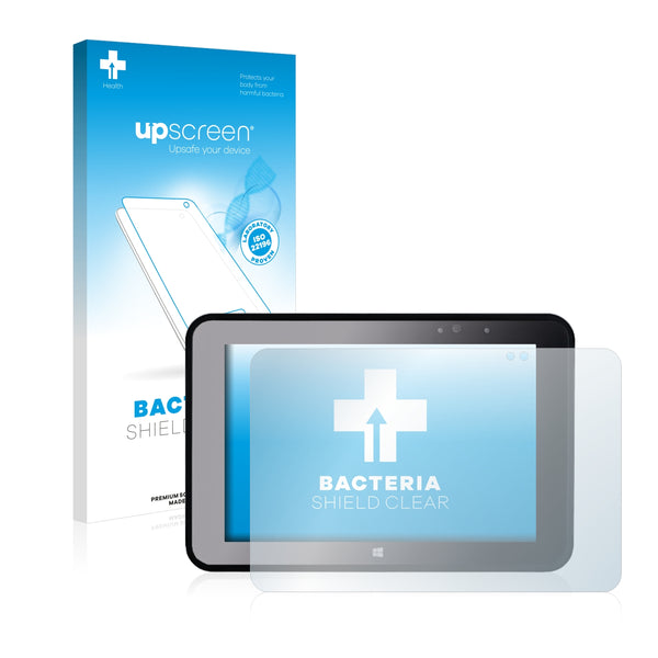 upscreen Bacteria Shield Clear Premium Antibacterial Screen Protector for Pokini Tab A10