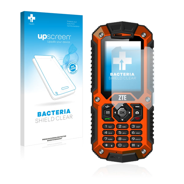 upscreen Bacteria Shield Clear Premium Antibacterial Screen Protector for ZTE R28