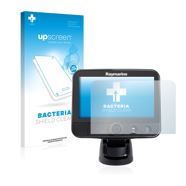 upscreen Bacteria Shield Clear Premium Antibacterial Screen Protector for Raymarine Dragonfly 7