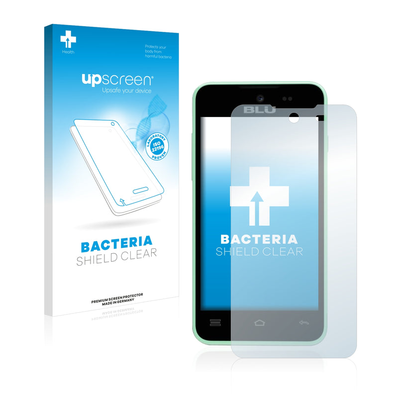 upscreen Bacteria Shield Clear Premium Antibacterial Screen Protector for BLU Advance 4.0 L
